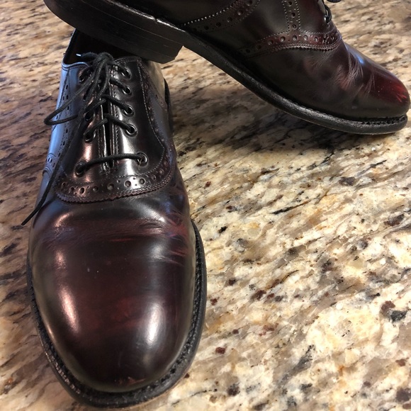 johnston and murphy mens saddle shoes
